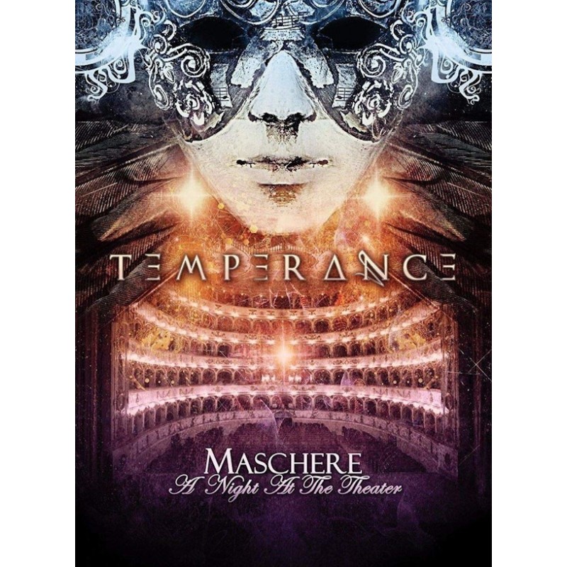 TEMPERANCE - Maschere (A5 digipack DVD+CD)
