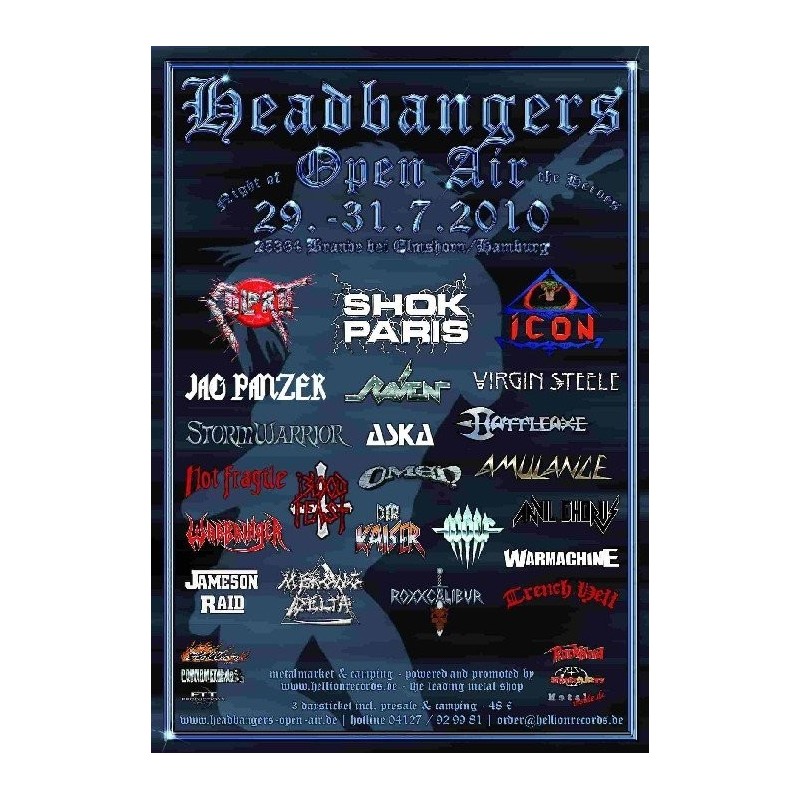 Various - Headbangers Open Air 2010 (2 DVD)
